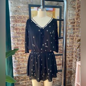 MM Couture by Miss Me 100% Silk Mini Dress, size S